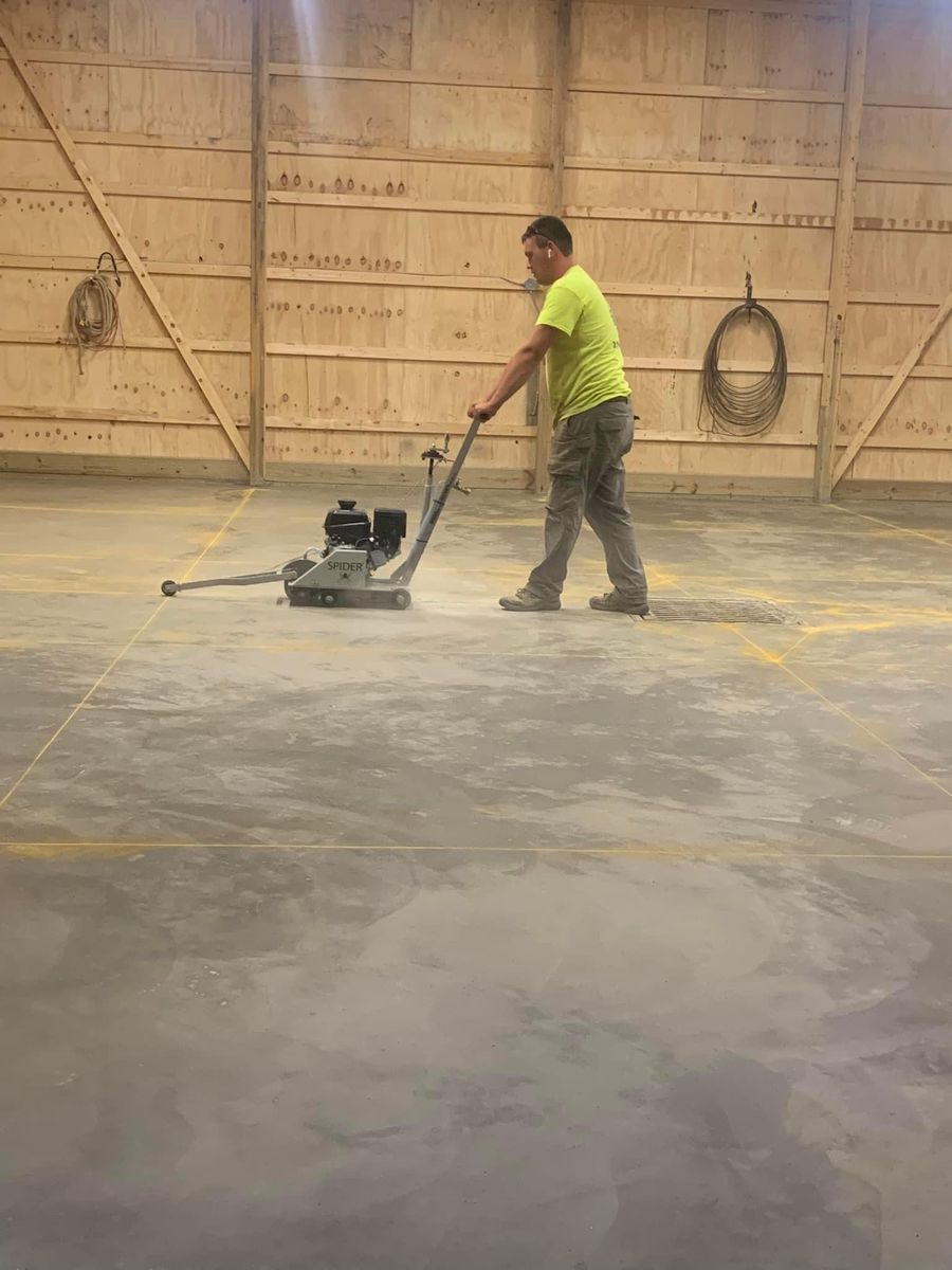 Garage & Barn Floors for Doncrete LLC in Medina, OH