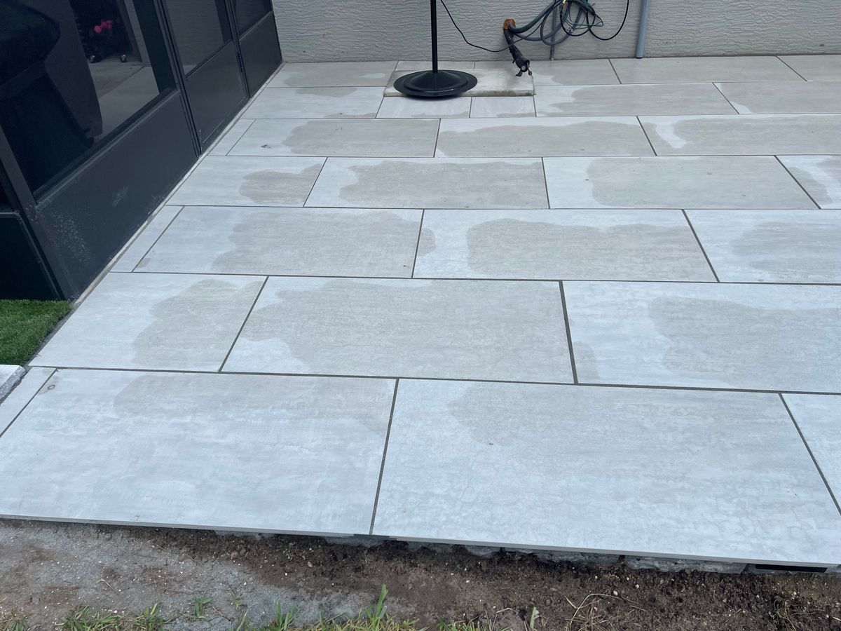 Hardscaping for R.B. & Company in Belleview, FL