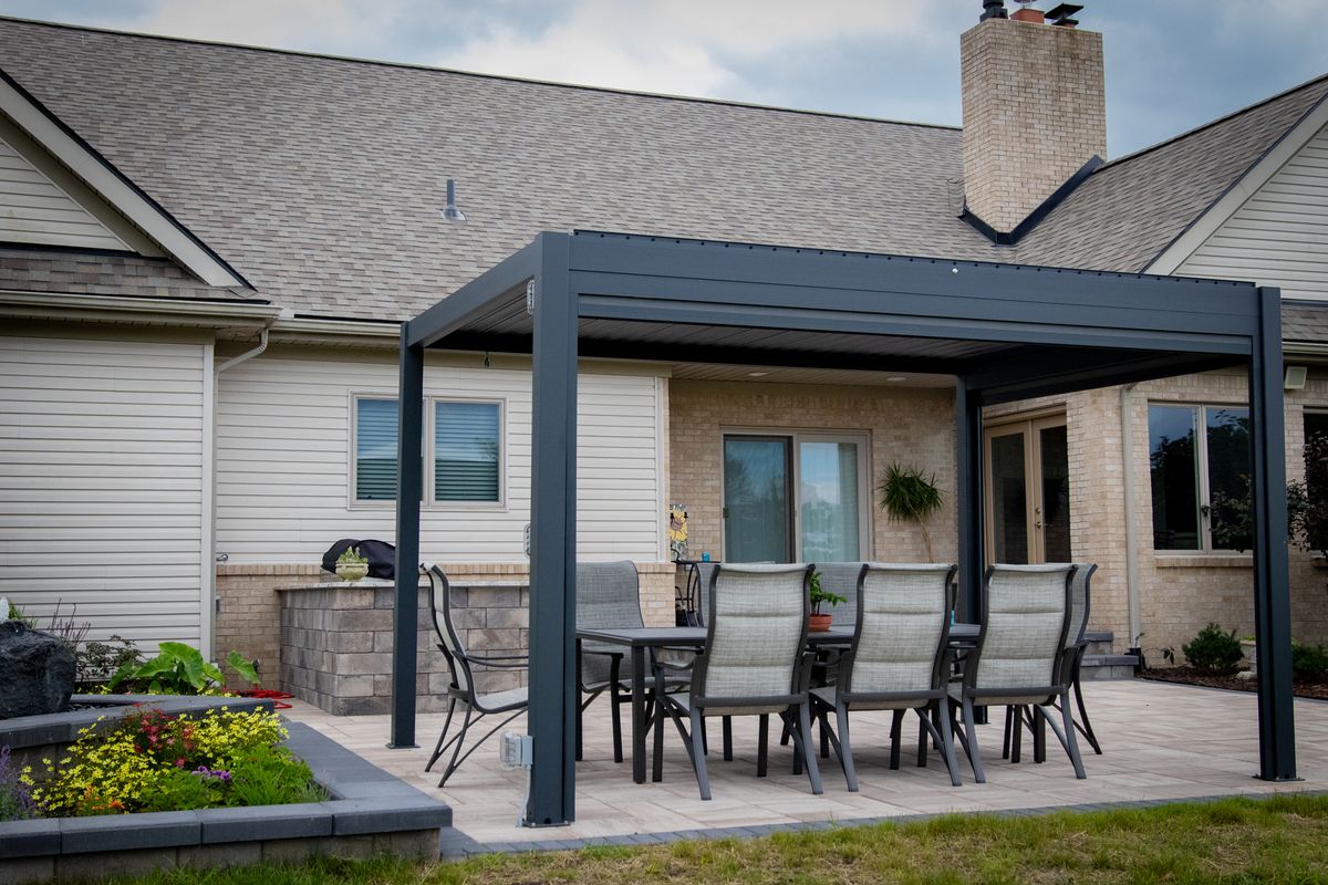 Pergola & Gazebo Installation for Sunstone Construction in Oakland County, MI