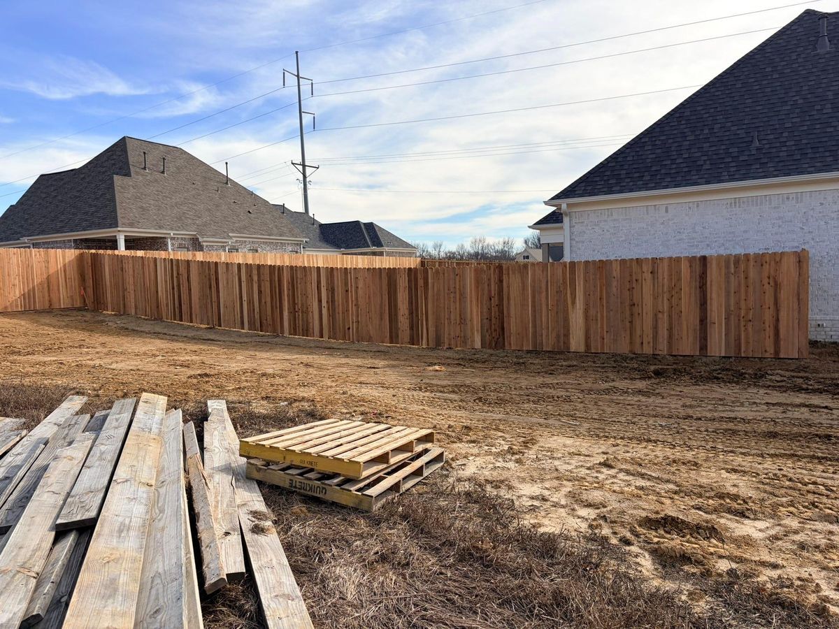 Custom Wooden Fences for Manning Fence, LLC in Hernando, MS