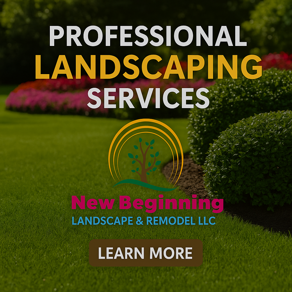 Professional Landscaping Services for New Beginning Landscape & Remodel LLC in Atlanta, GA