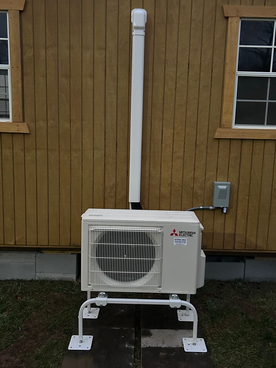 Installation of HVAC Systems for Chilly Willy Mechanical in Charlottesville, VA