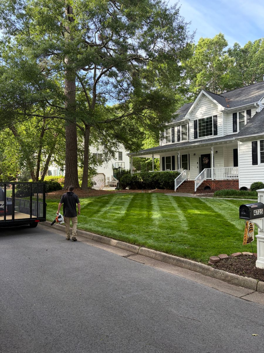 Lawn Mowing for Quinten's Landscaping and Exterior Services LLC in Chesapeake, VA