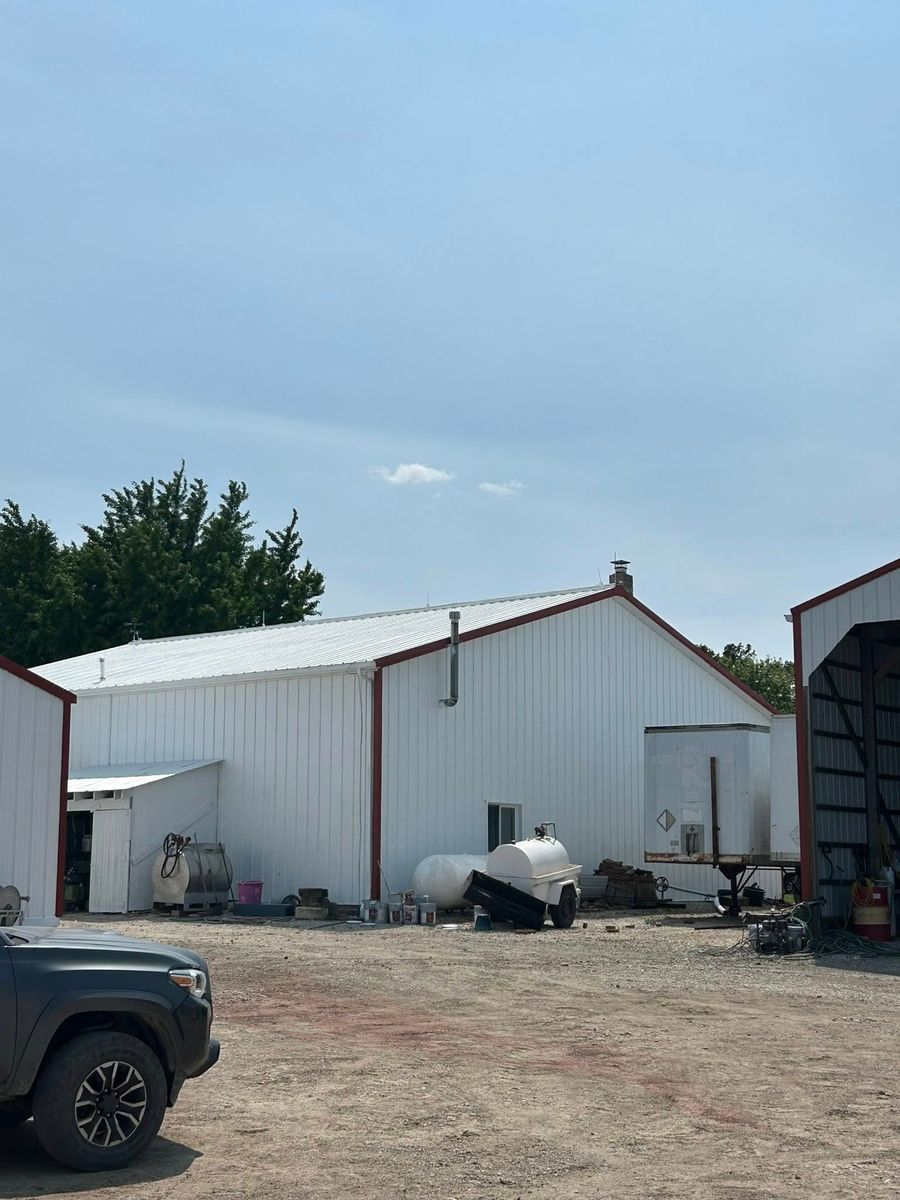 Barn & Farm House Painting for Jack Sherlock Painting in Grand Blanc, MI