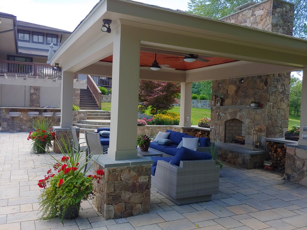 Pergolas for M&M Professional Landscaping in Sterling, VA