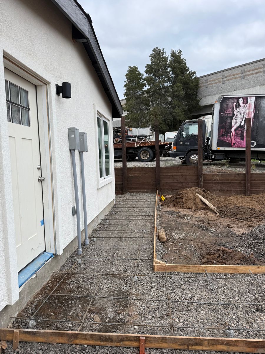 Concrete for Digging Dudes in Hayward, CA