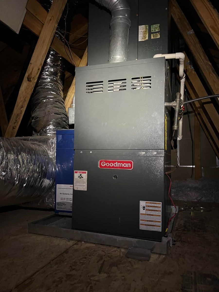 Installation of HVAC Systems for College Grove Service Company in College Grove, TN