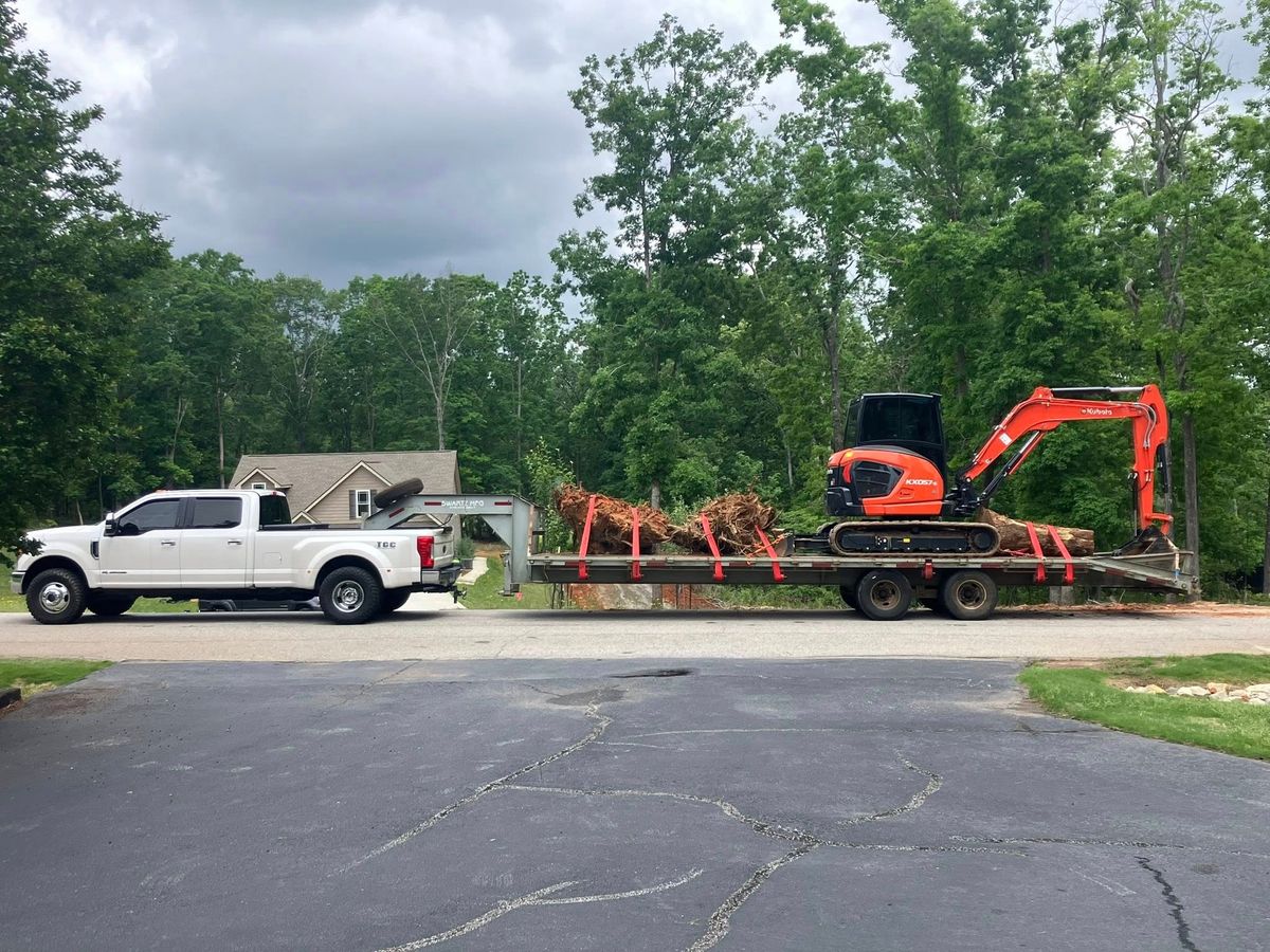 Grading for Kelley Excavation & Land Services in Anderson, SC
