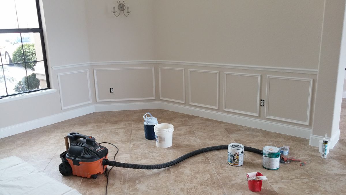 Waintscoating for MJ'S TRIM INC. in Orlando, FL