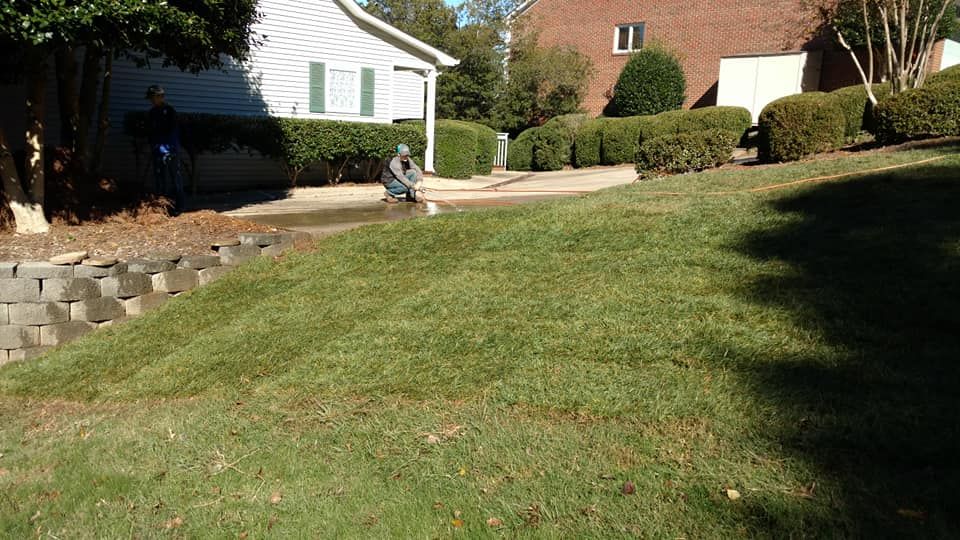 Sod Install for Grandview Lawn Care in Norwood, NC
