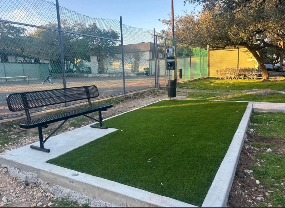 Turf Installation for Creative Edge Co. in San Antonio, TX