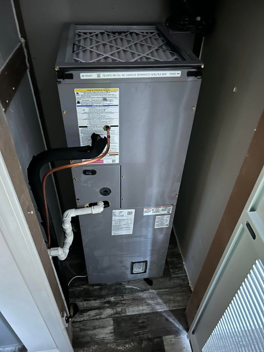 Residential HVAC Installation for WDM Services LLC in Germania, Galeton, PA