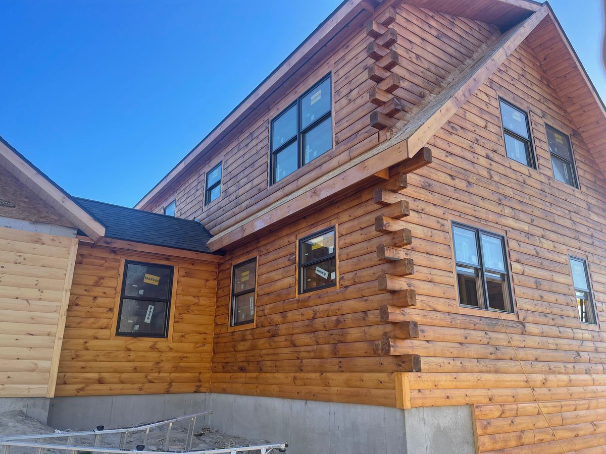 Log Home Maintence for McKenna General Contracting in Readfield, ME