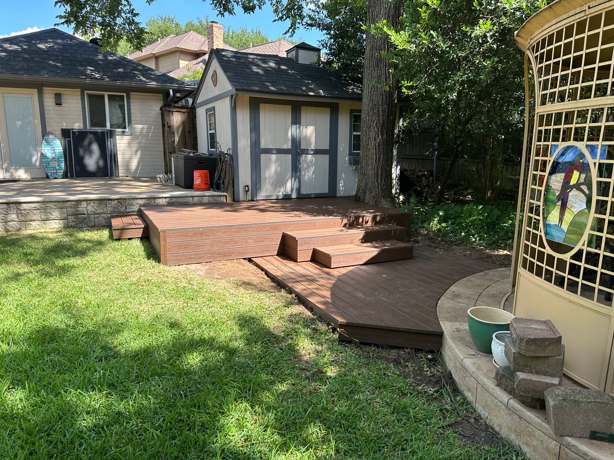 Deck Installation for Timberline Deck & Patio in Covington, TX