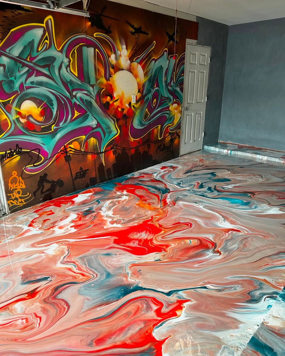 Metallic Epoxy for Top Coat Texas in Houston, TX