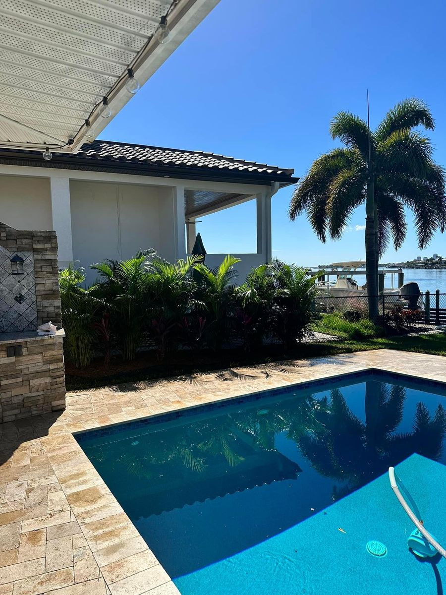 Landscape Design for Oceanfront Landscape in St. Petersburg, FL