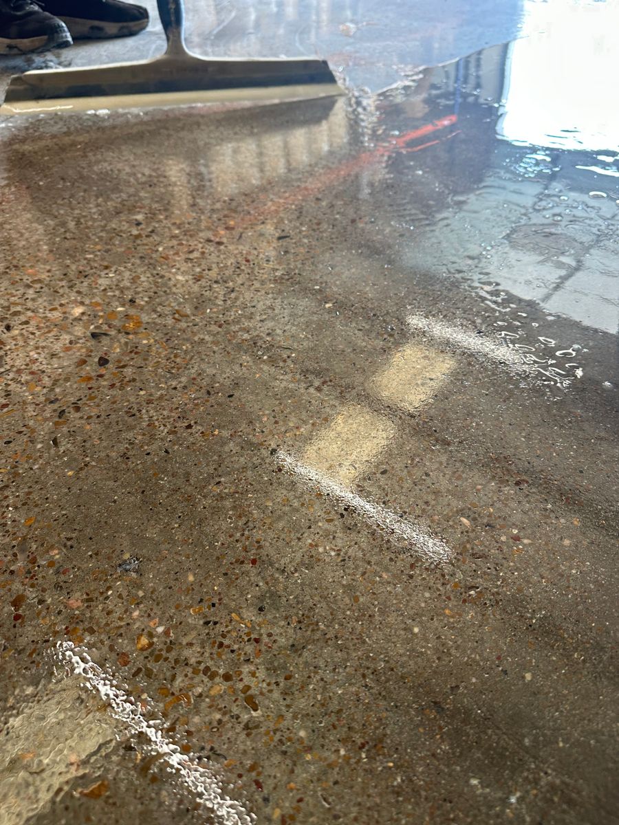 Concrete Resurfacing for Texas Curb N Borders in Houston, TX