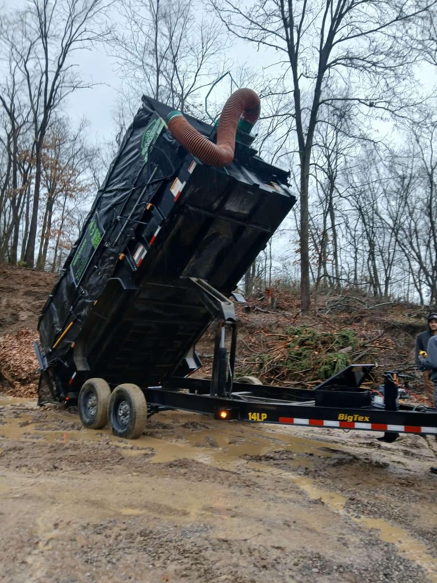 Fall Clean Up for Bakers Landscape & Design in East Liverpool, OH