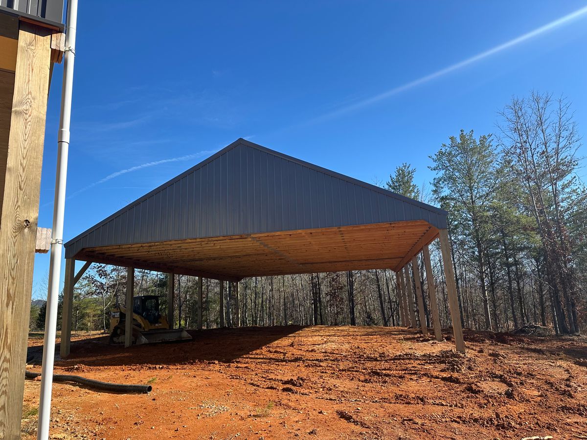 Site Preparation for Brannon's Construction in Riceville,  TN