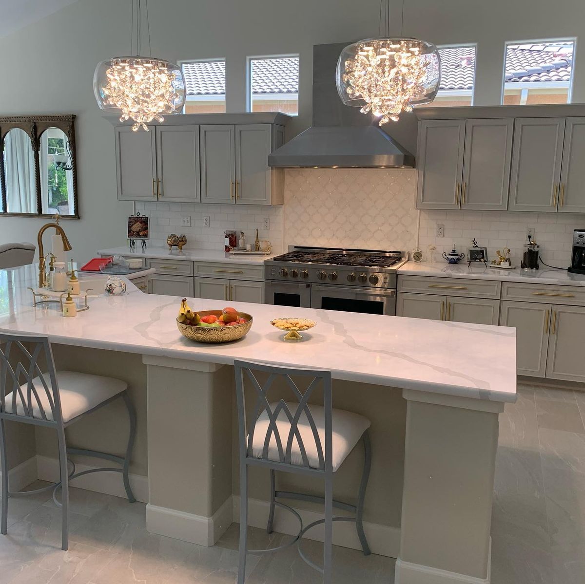 Kitchen Counter Tiling for Tile Tech in Clovis, CA