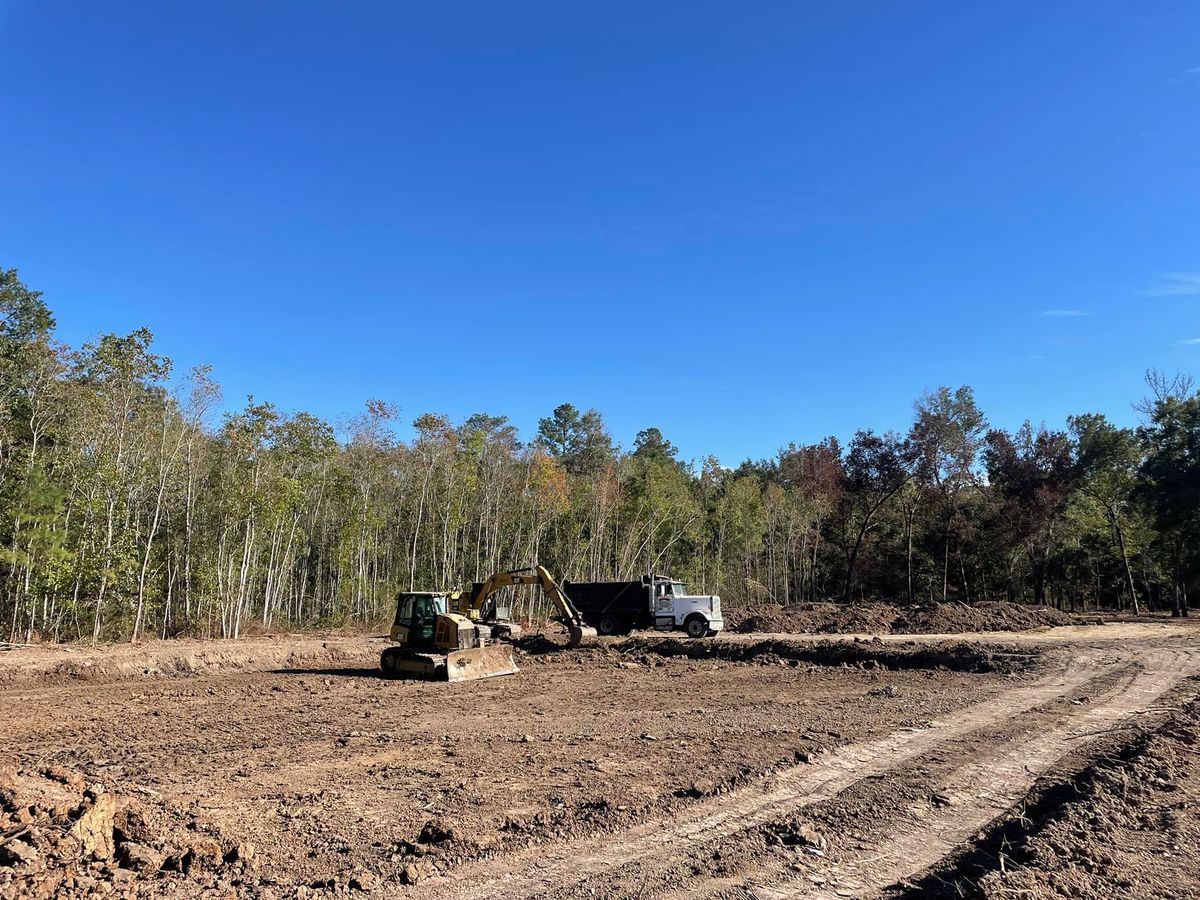 Residential & Commercial Excavation for Deriso Construction in Huffman, TX