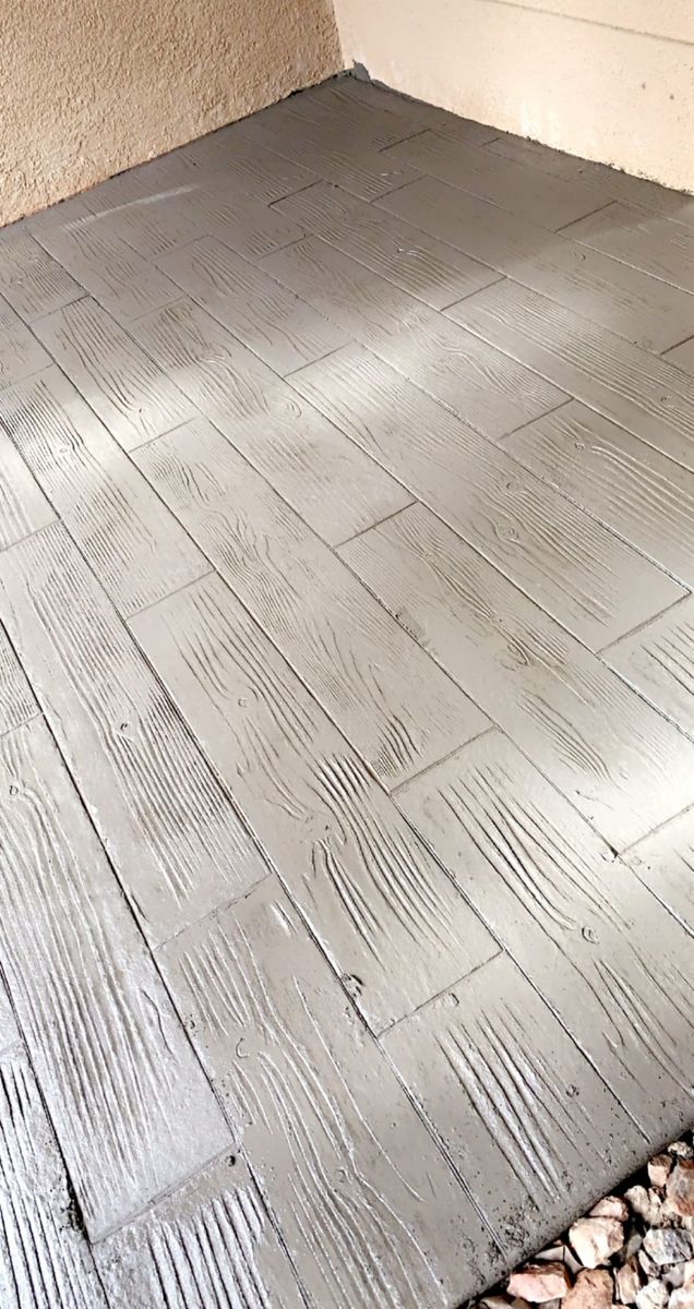 Stamped Concrete for J and Son Colorado Concrete LLC in Colorado Springs, CO