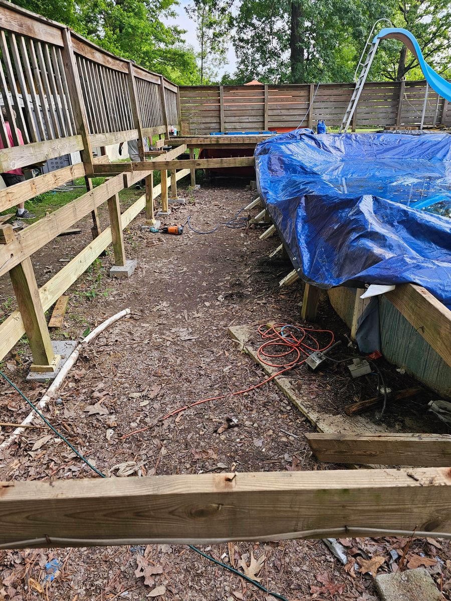 Decking for A&D Home Improvements in Cleveland, TN