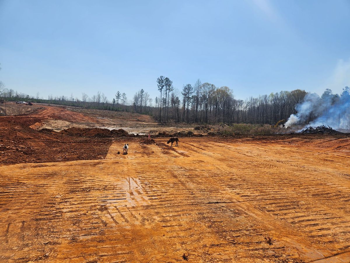 Land Grading for Tri Services in Milledgeville, GA