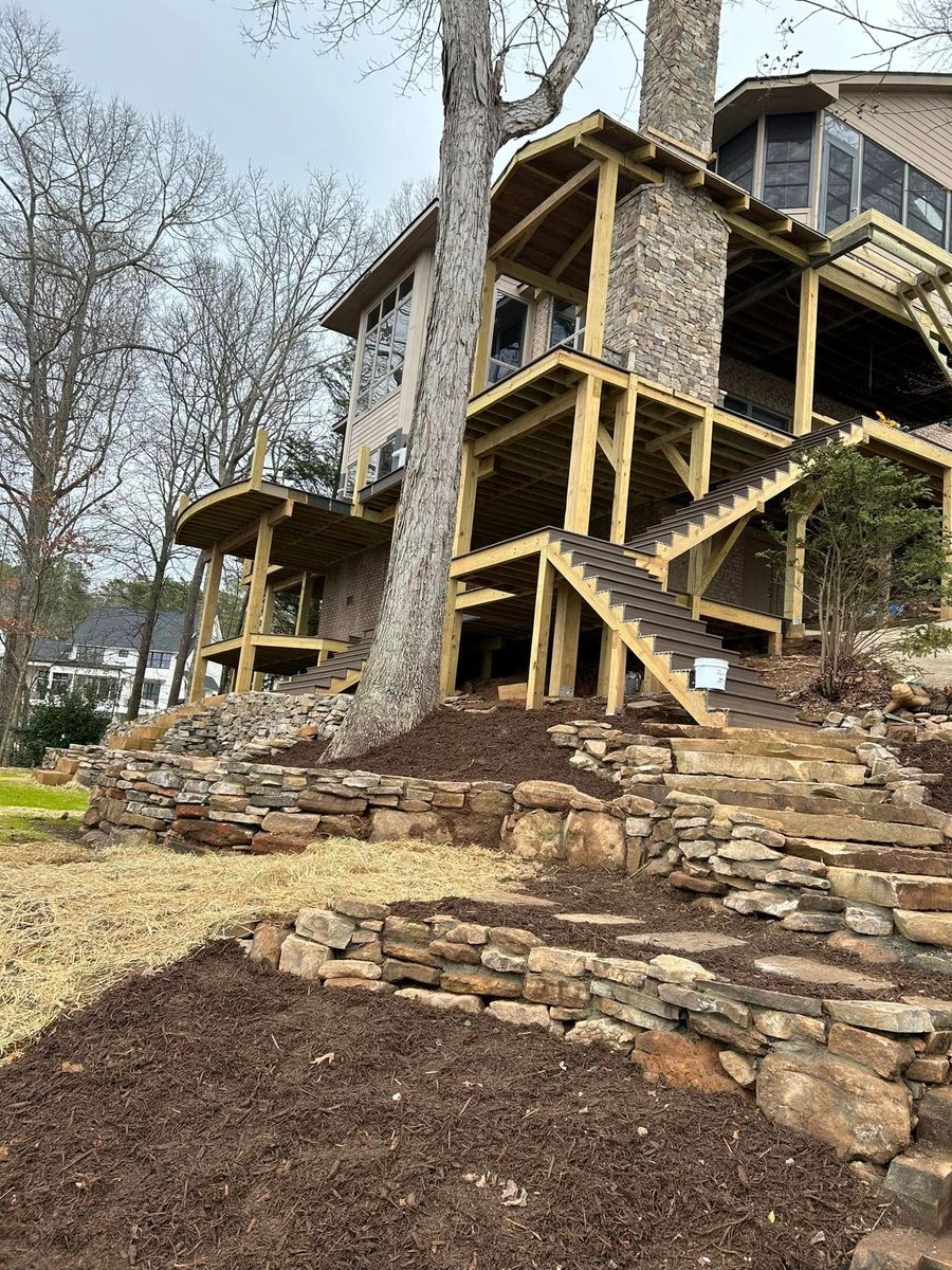Hardscaping for Mountain View Lawn Care and Detail in Seneca, SC