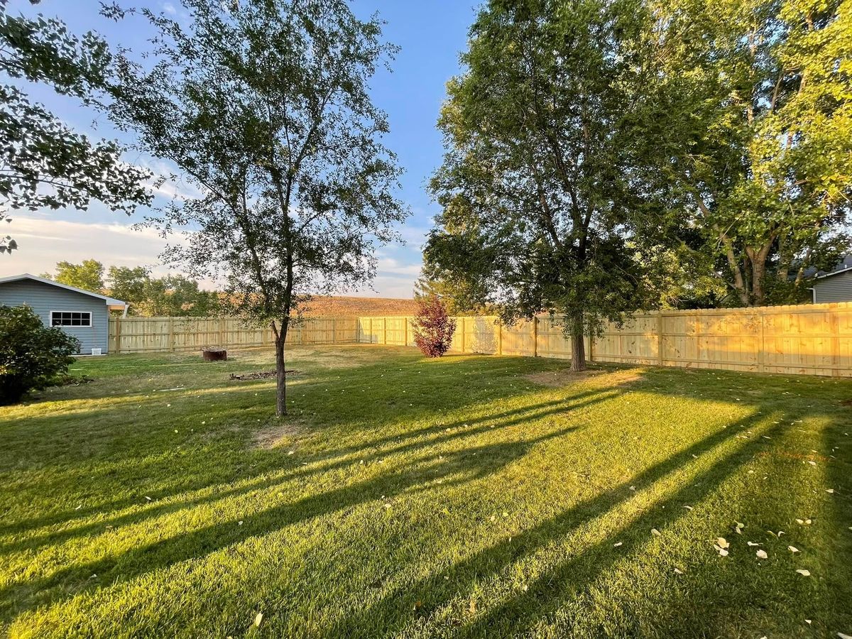 Residential Fence for DS Industries in Gillette, WY