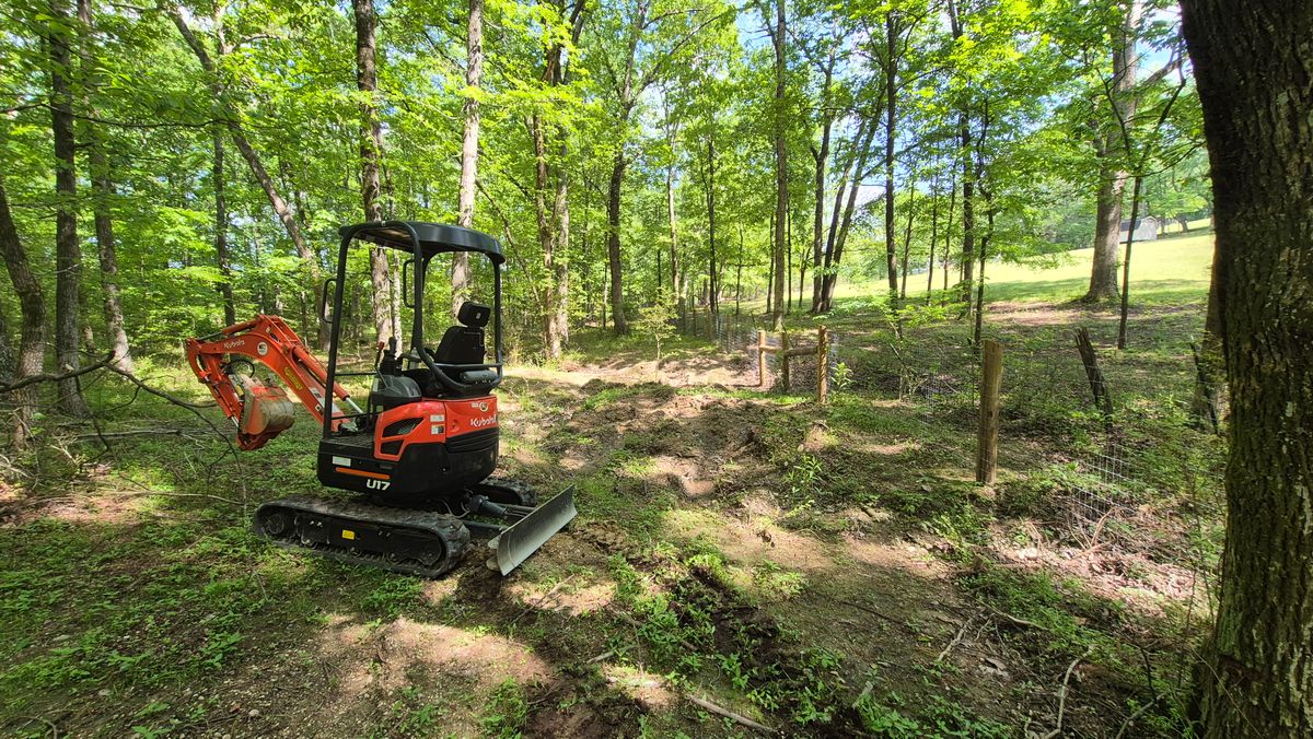 Excavation for Liberty Landscapes and Services in Ringgold, GA