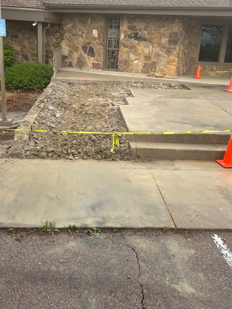 Concrete Repair for Highland Concrete & Landscaping in Colorado Springs, CO