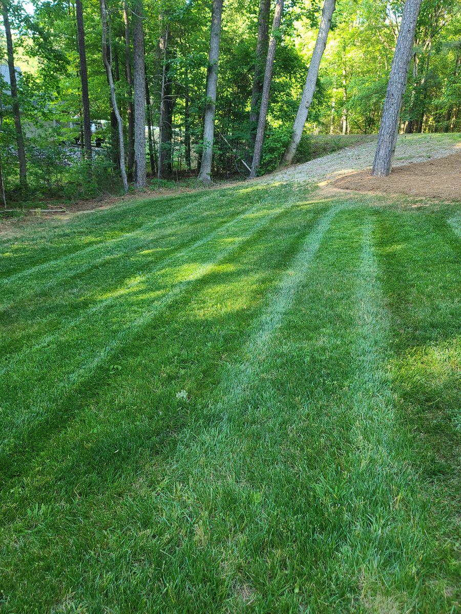 Lawn Maintenance for Westscape Designs in Lake Gaston, NC
