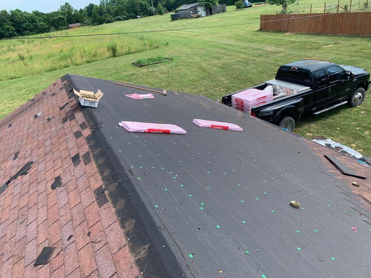 Roofing for Moore's Remodeling in Richmond, KY