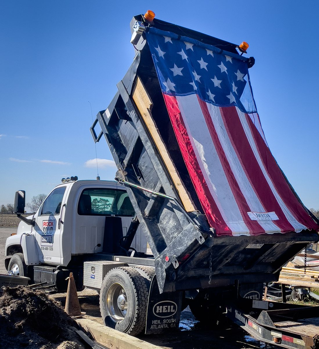 Excavation& lot clearing for Rock Solid Custom Concrete in Wilmington, NC