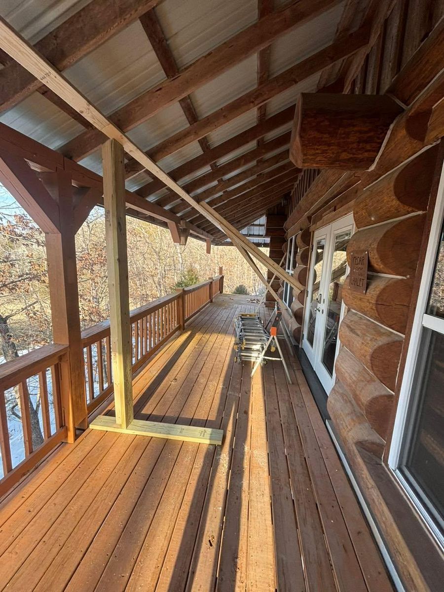 Pergolas for Natural State Deck Builders in Pea Ridge, AR