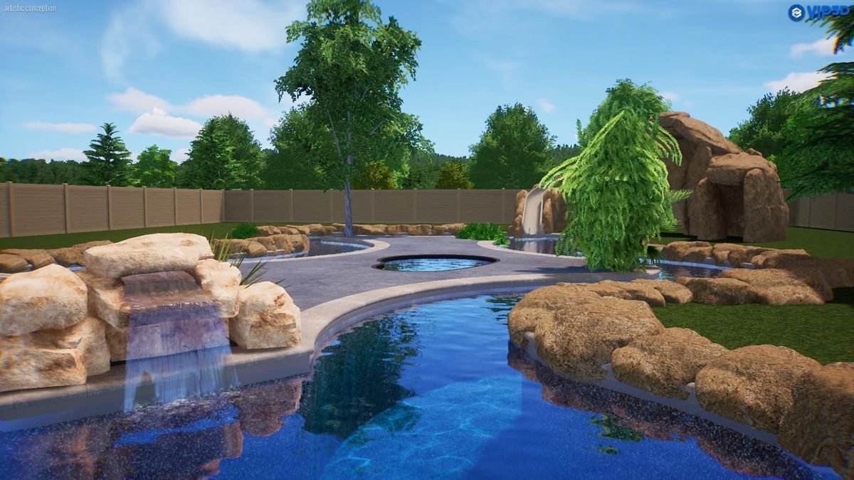 Pool Remodels for Texas Curb N Borders in Houston, TX