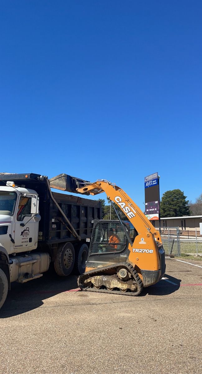 Hauling/Trucking for JUSTIN JACQUES LLC DBA DOUBLE J EXCAVATION in Nashville, AR