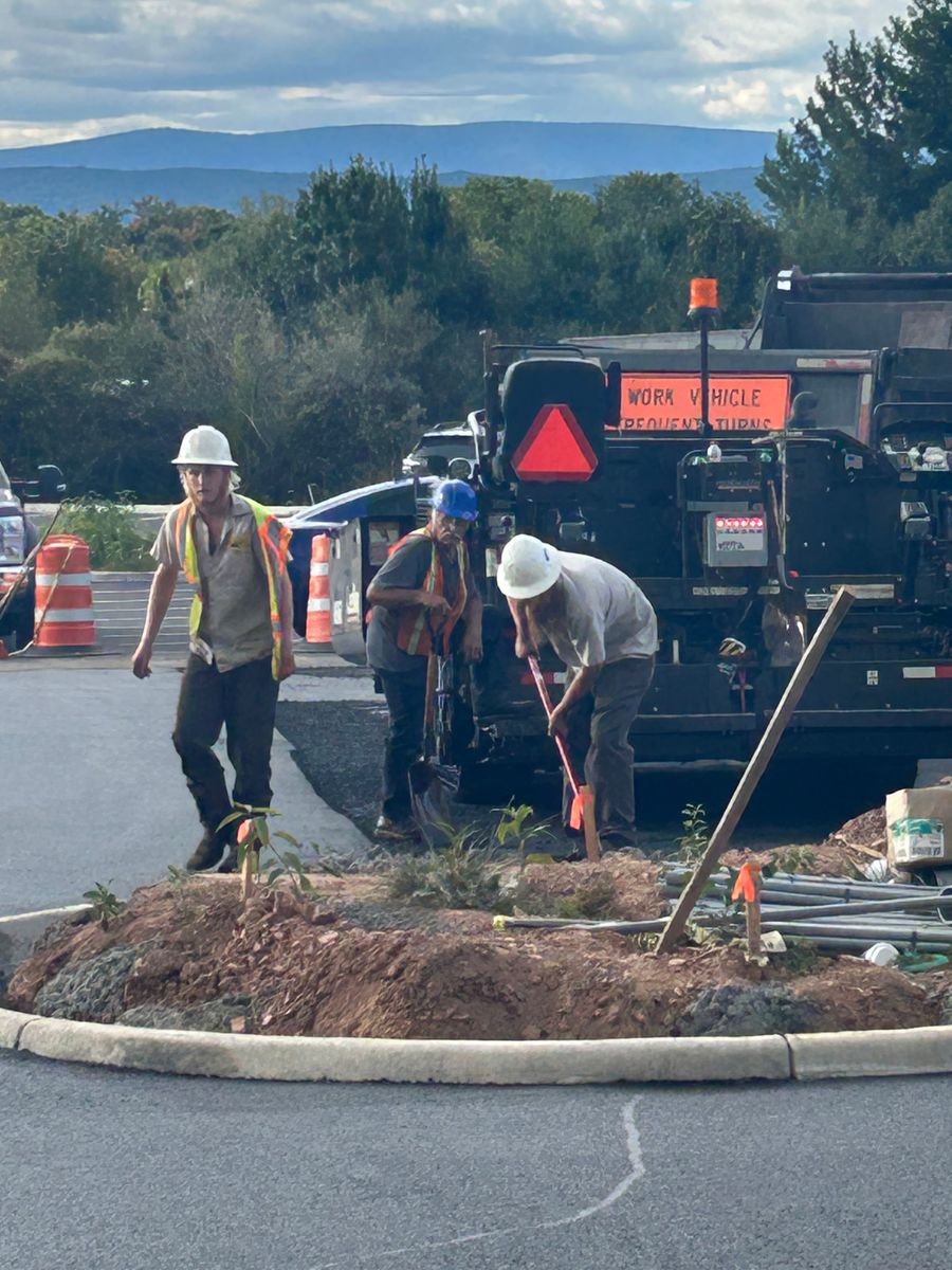 Grading for James R Carter Paving in Roanoke, VA