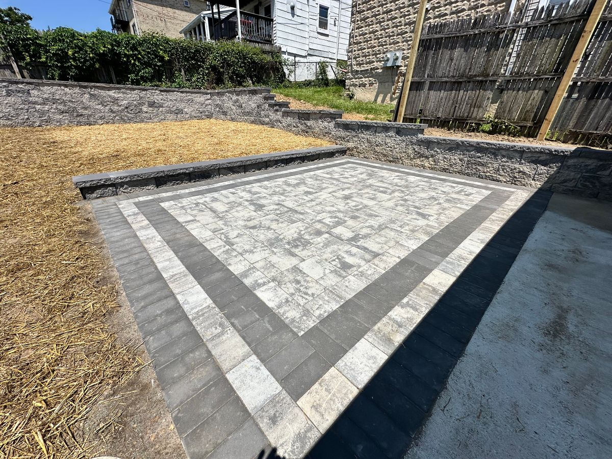 Patio Design & Construction for Matteo Hardscapes in Towson,  MD