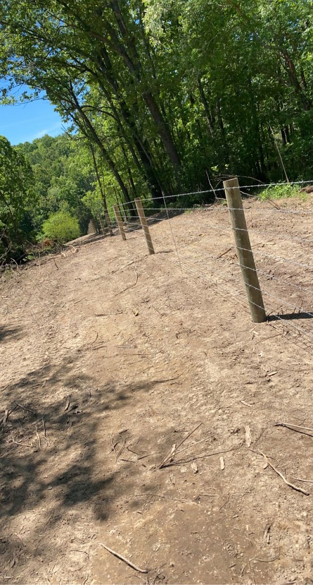Grading & Excavating for LB Fencing & Services in Archdale, NC