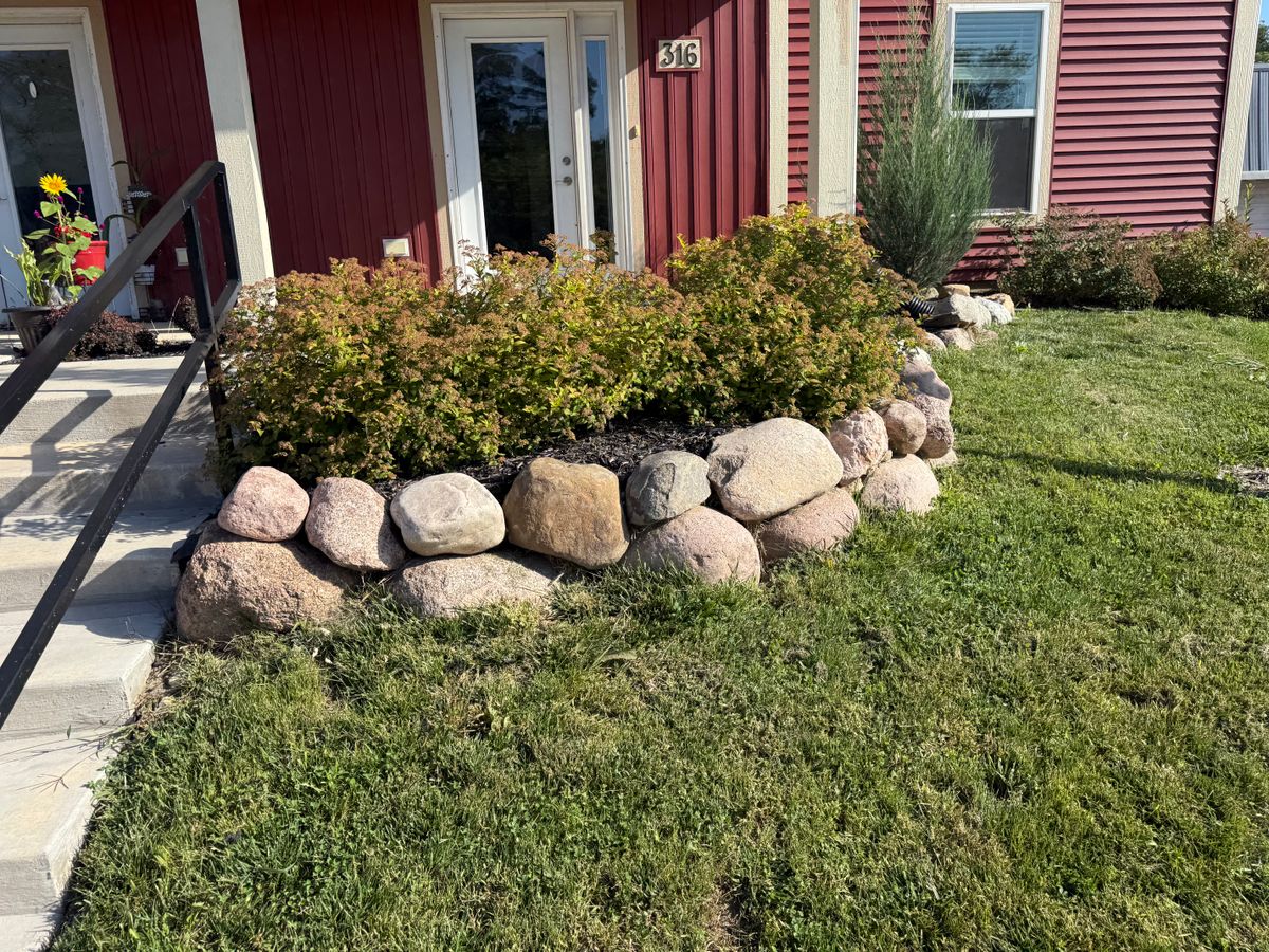 Mulch Installation for Perfect Lawn Solutions LLC in Marshall, WI