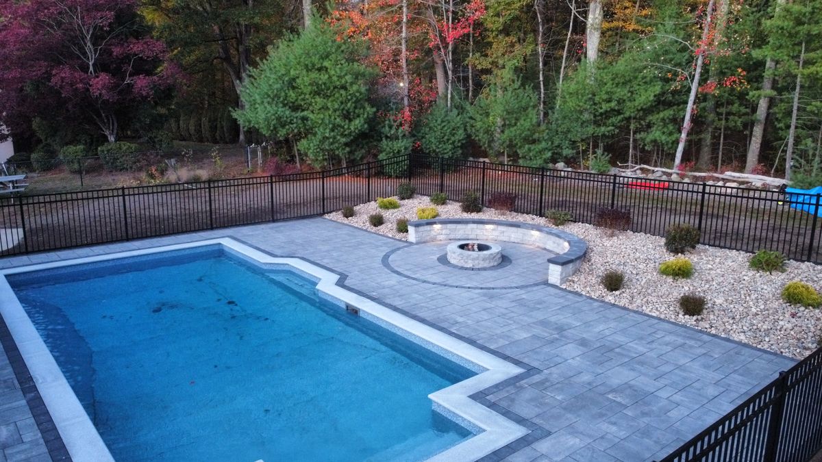 Fire Pits for Shawn's Landscaping in Mendon, MA