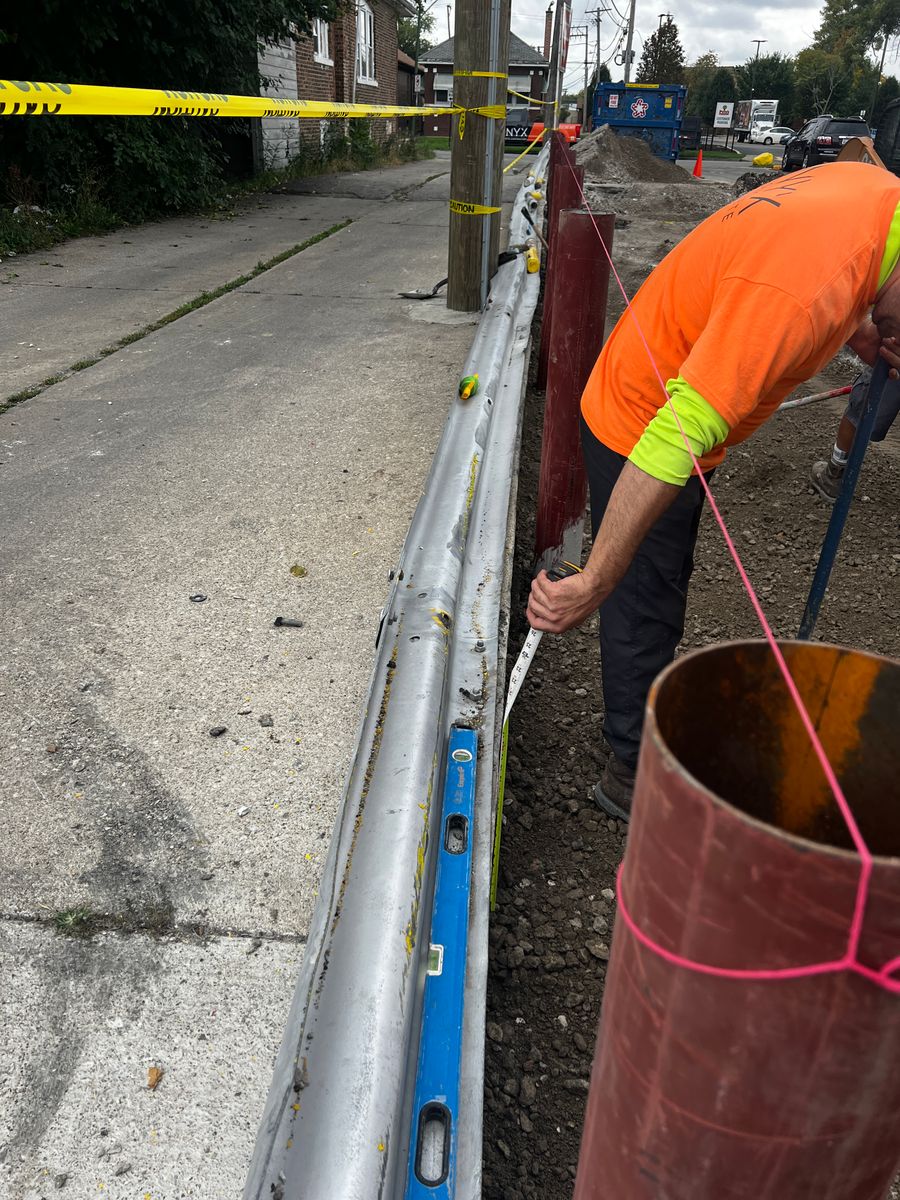 Bollards for Onyx Concrete Contractors in Chicago, IL