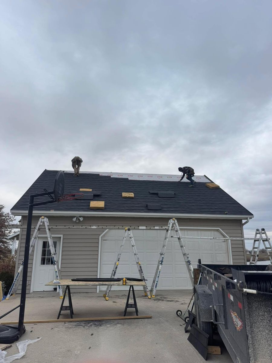 roofing repairs for KL Roofing & Construction LLC  in Leon, IA