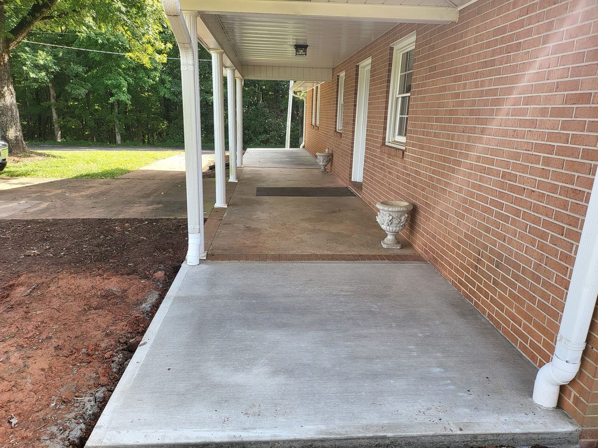 Patio Design & Construction for Miilan Construction in Boonville, NC