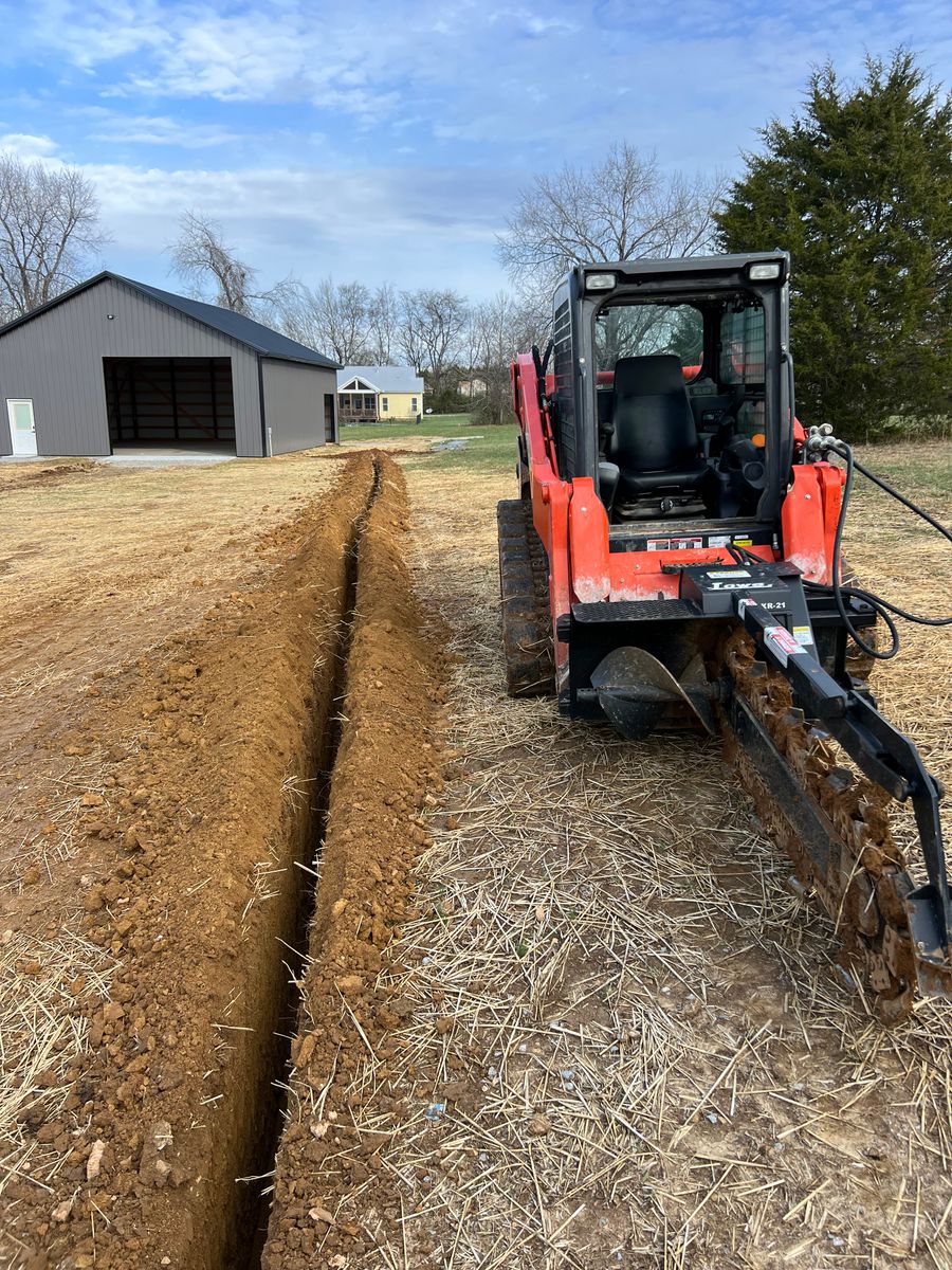 Site Preparation for High Country Wildlife & Land Management in Columbia, TN