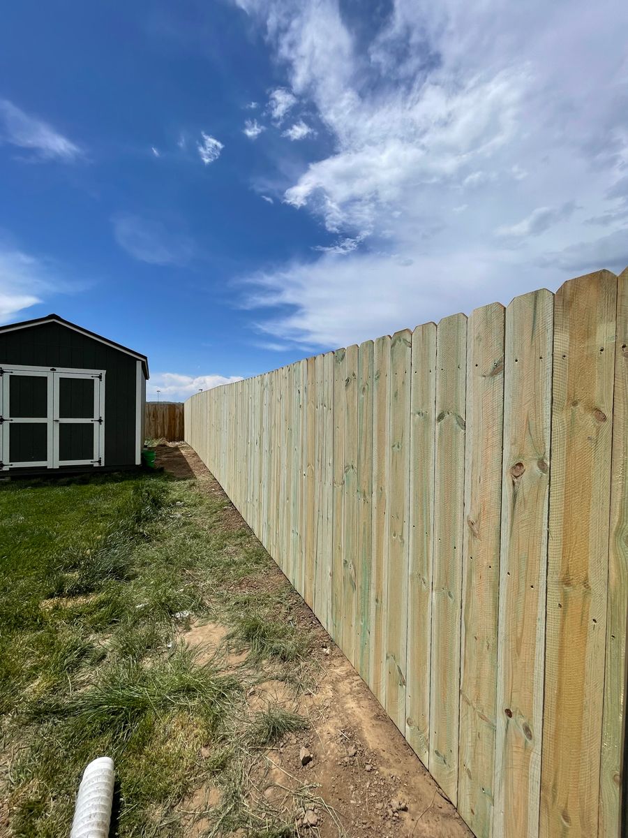 Fence Repair for DS Industries in Gillette, WY