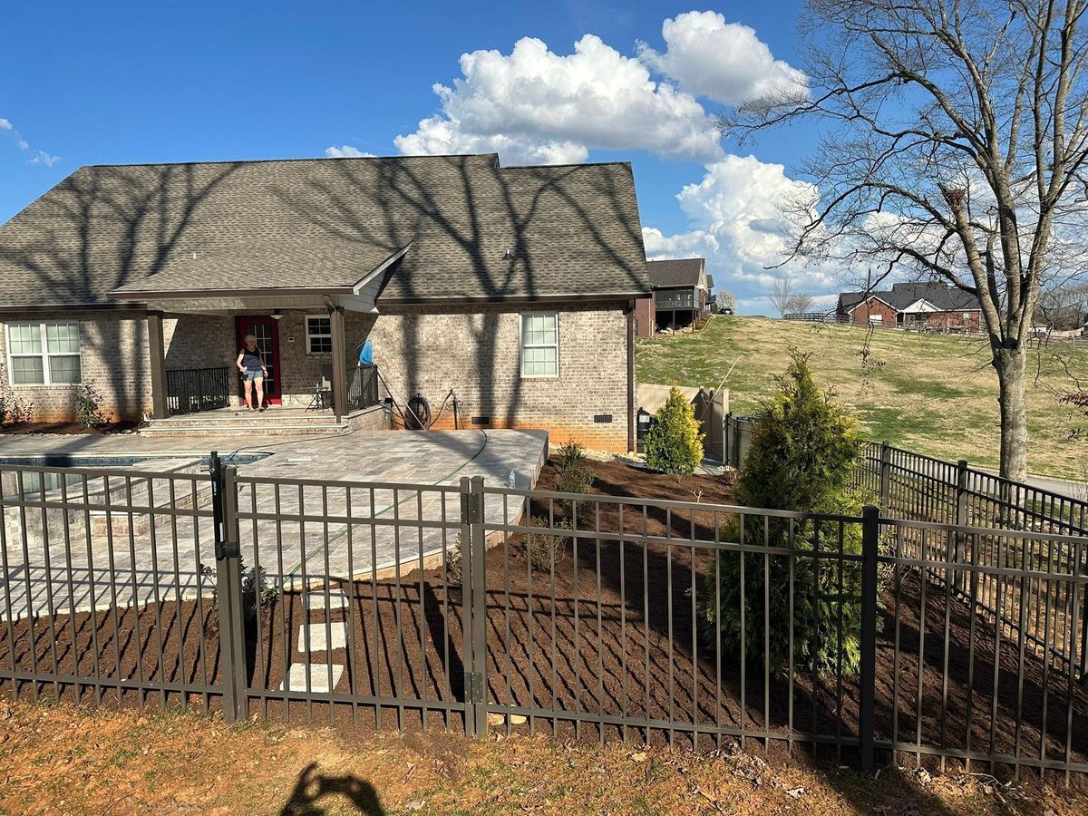 Landscape Installation for Campbell's Outdoor Living in Powell, TN