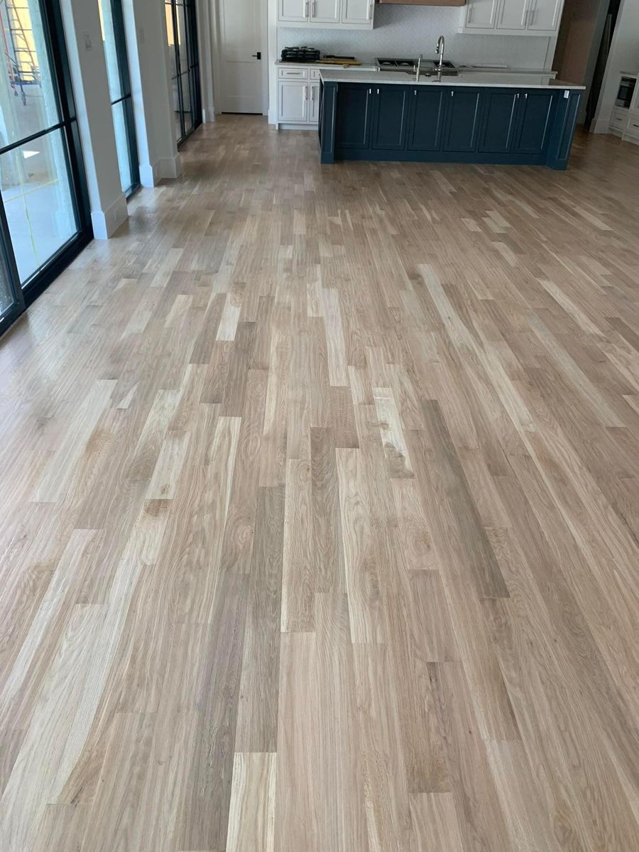 Solid Wood Floor for First Place Flooring, LLC in Brock, TX